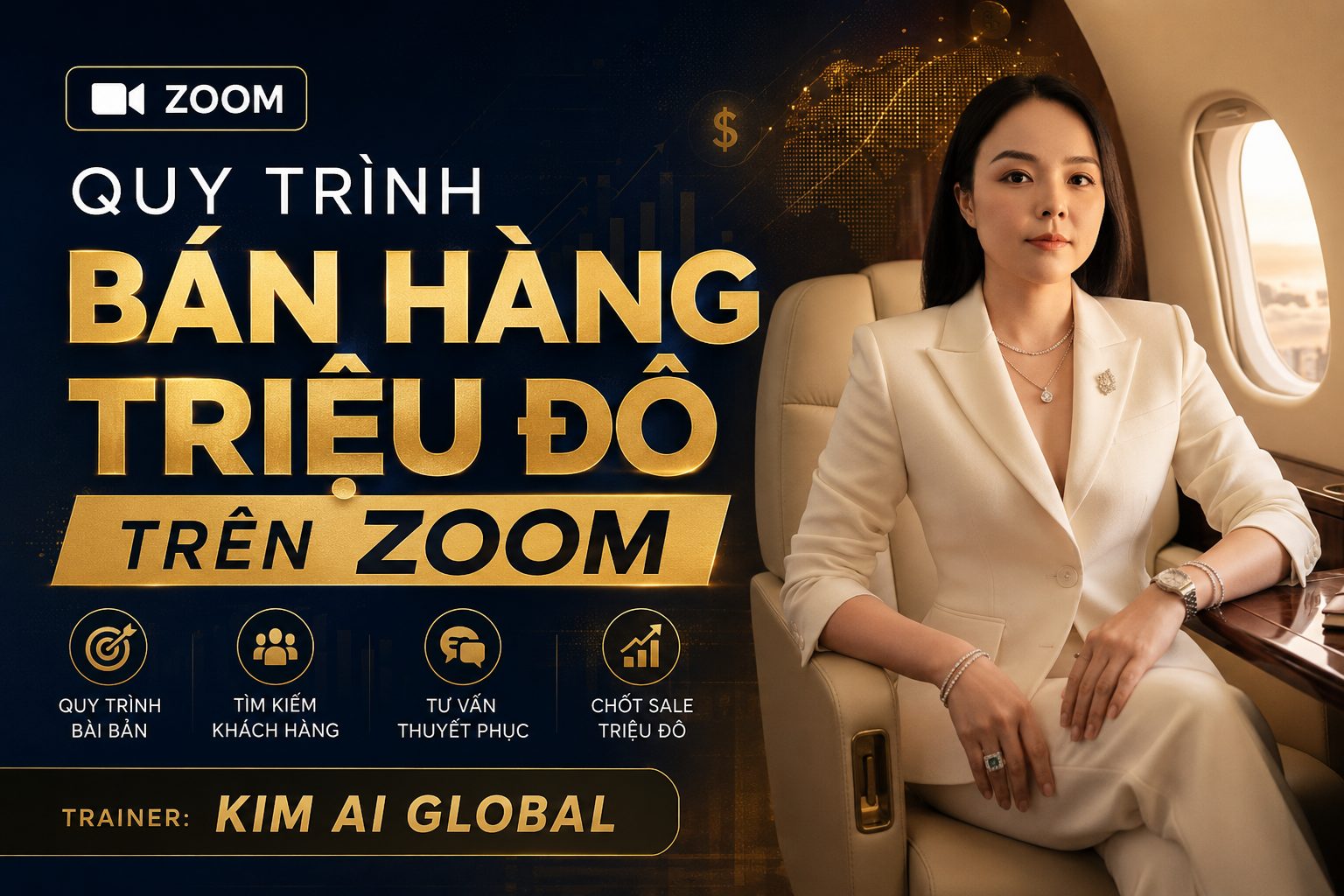 QUY TRÌNH BÁN HÀNG TRIỆU ĐÔ TRÊN ZOOM